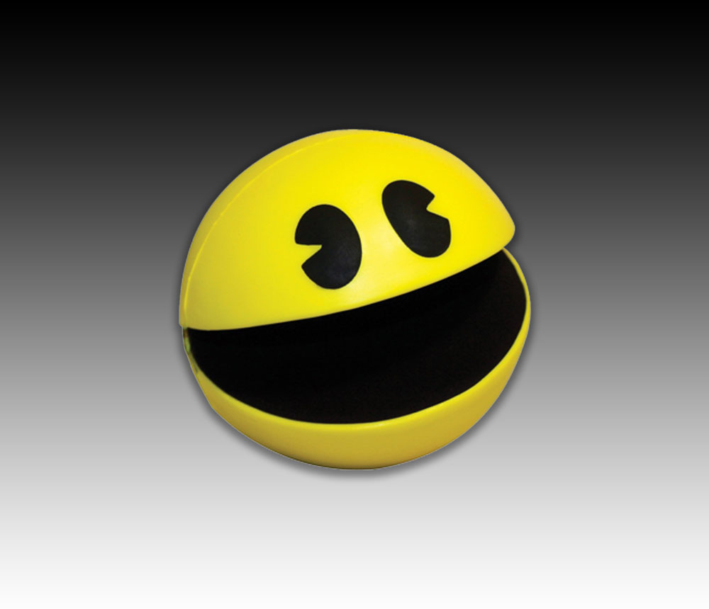 pac man pinky stress ball